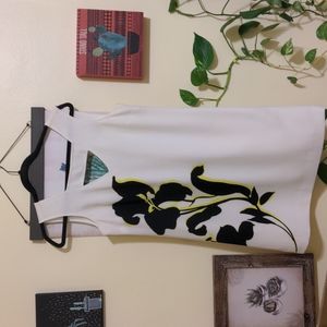 White Banana Republic dress